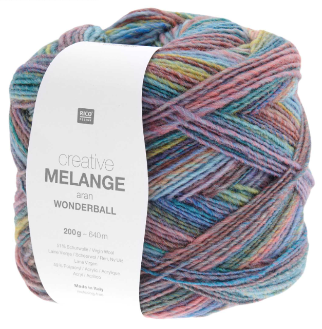 Rico Creative Melange Aran Wonderball
