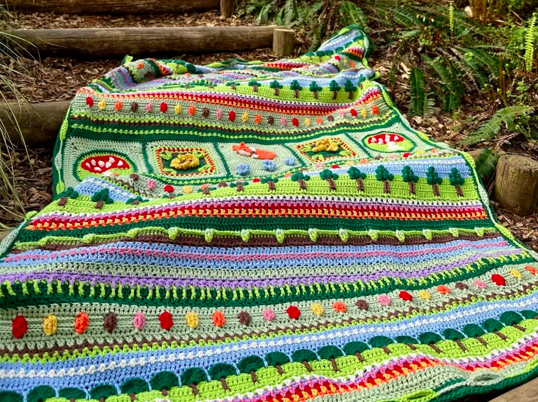 Woodland Wonders CAL (Crochet Along) Yarn Pack only, in Big value DK designed by Eleonora Tully from Coast Crochet.