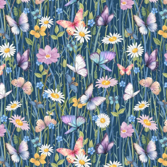 Butterfly Garden fabric