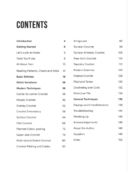 Modern Crochet Bible