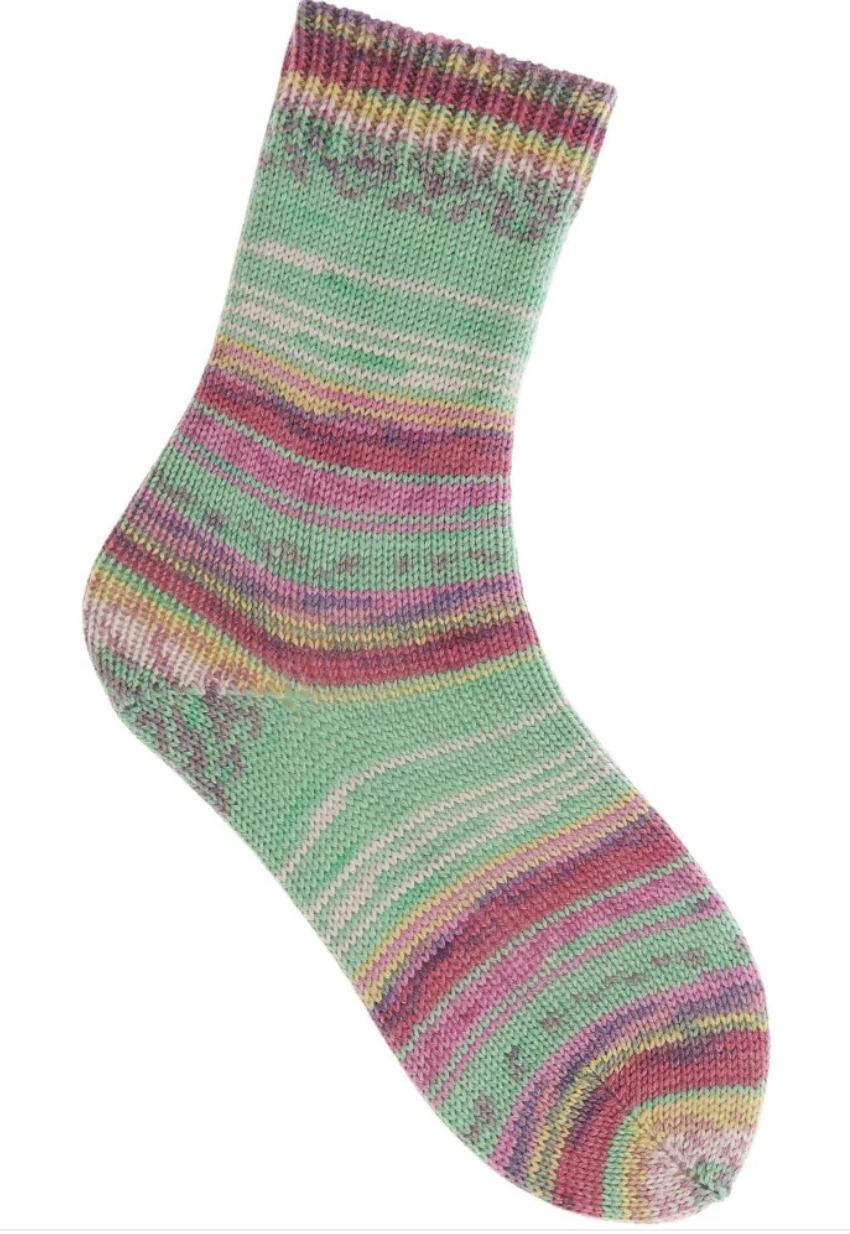 Norwegian style Bamboo and Wool sock yarn by Rico