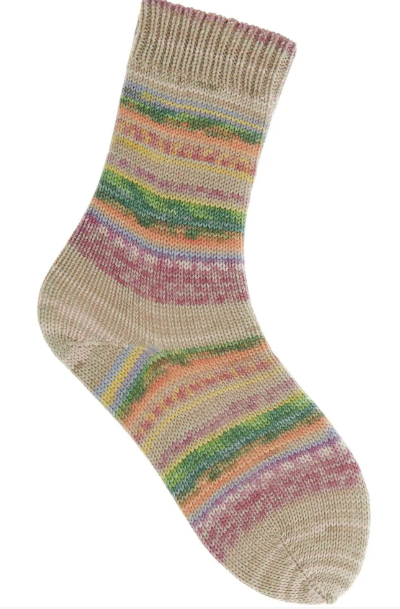 Norwegian style Bamboo and Wool sock yarn by Rico