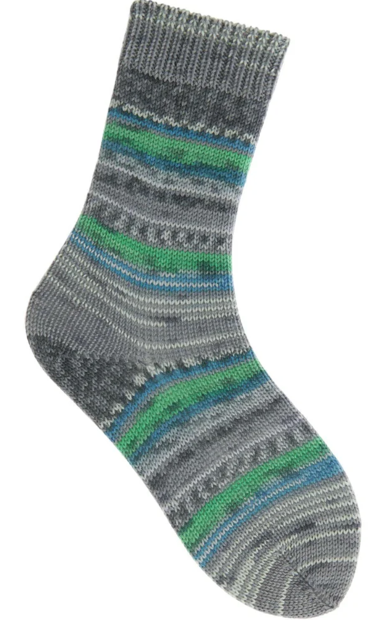 Norwegian style Bamboo and Wool sock yarn by Rico