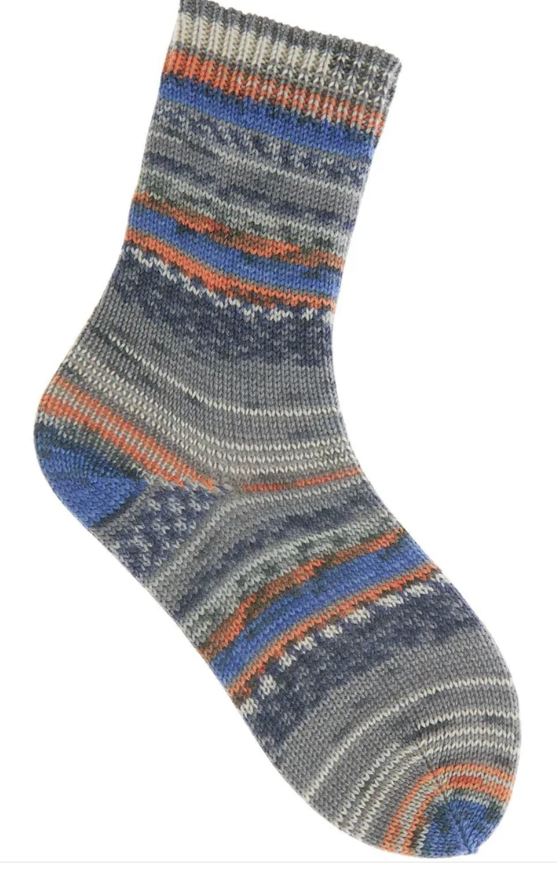 Norwegian style Bamboo and Wool sock yarn by Rico