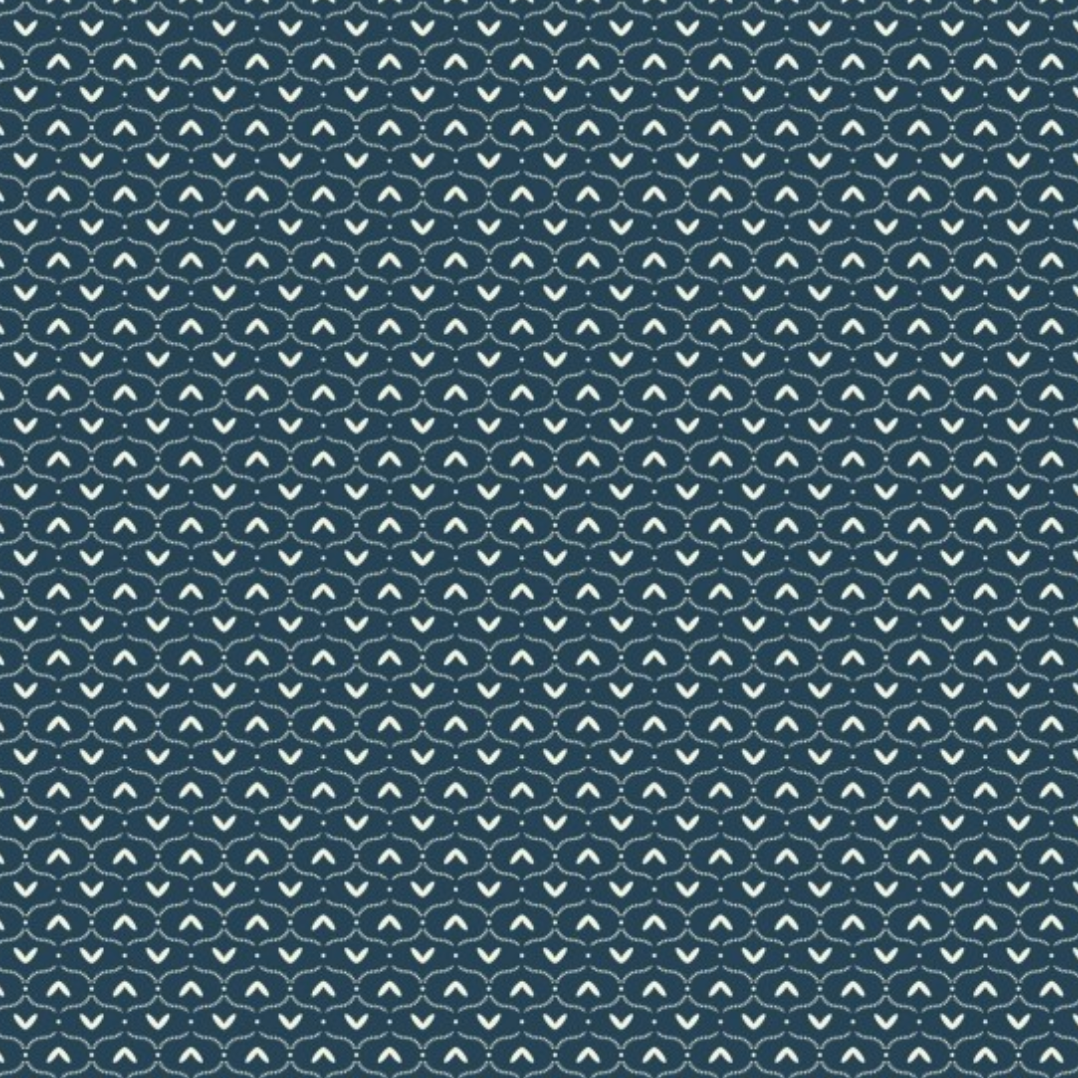100% cotton Bluebell Garden - a beautiful collection  in  a classic palette of serene blues and warm creams