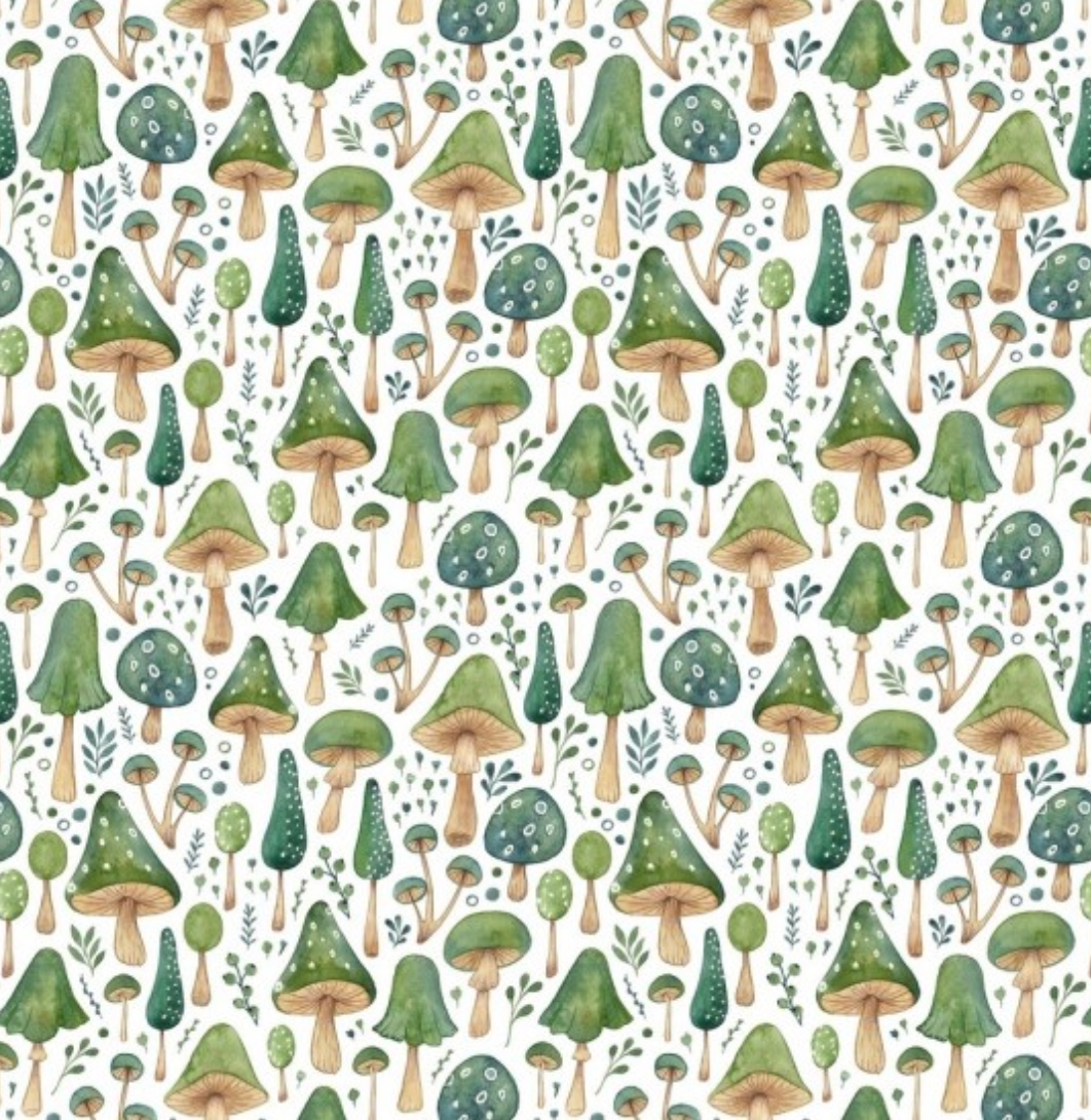 In the forest  -  100% cotton fabric