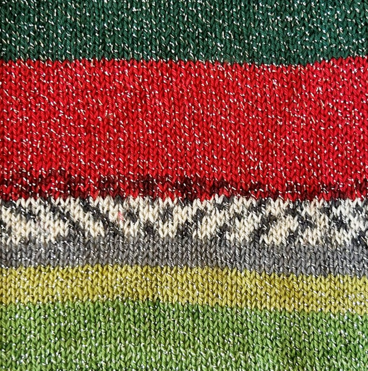 Sock Wool - Head Over Heels Festive Sock wool