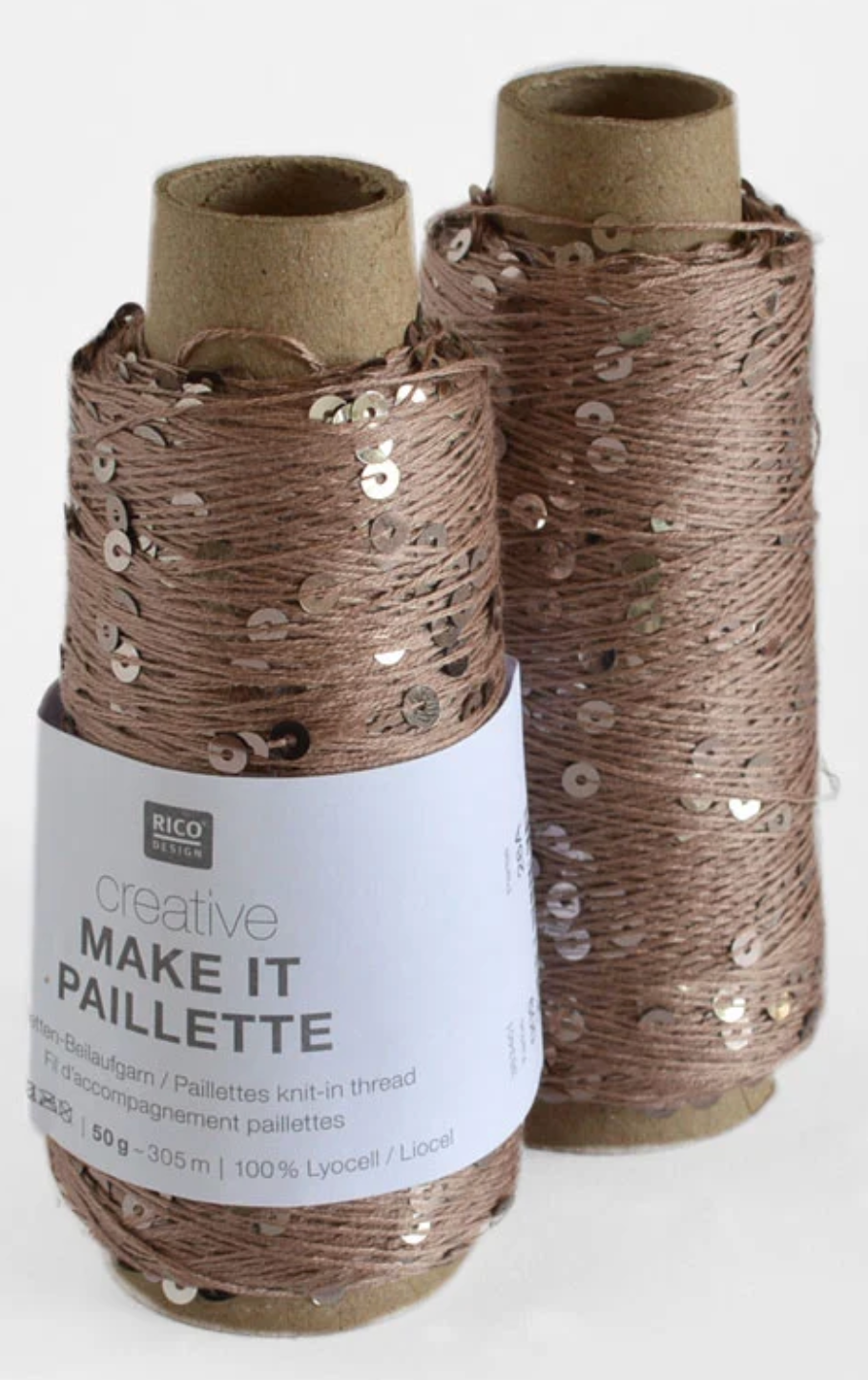 Rico Make it Pailette - companion yarns to hold with a main yarn